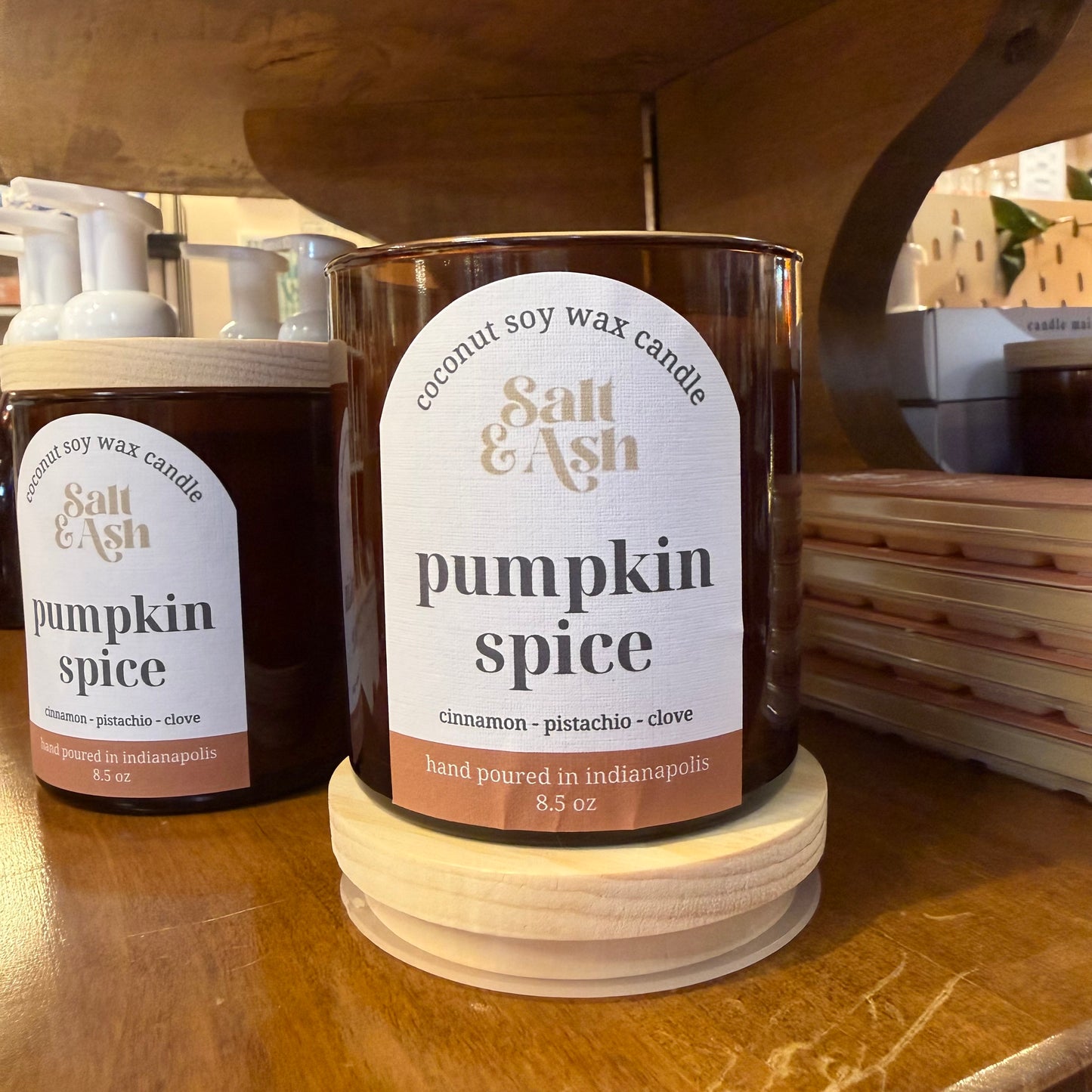Pumpkin Spice Coconut Soy Wax Candle