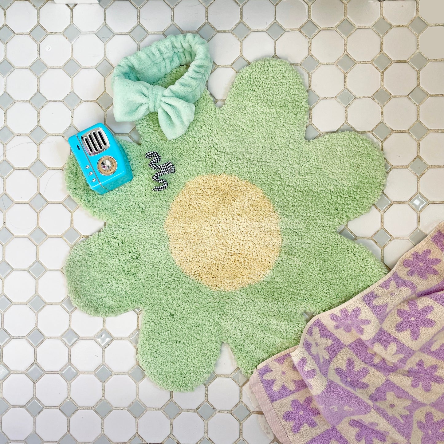 Daisy Rug - Pistachio