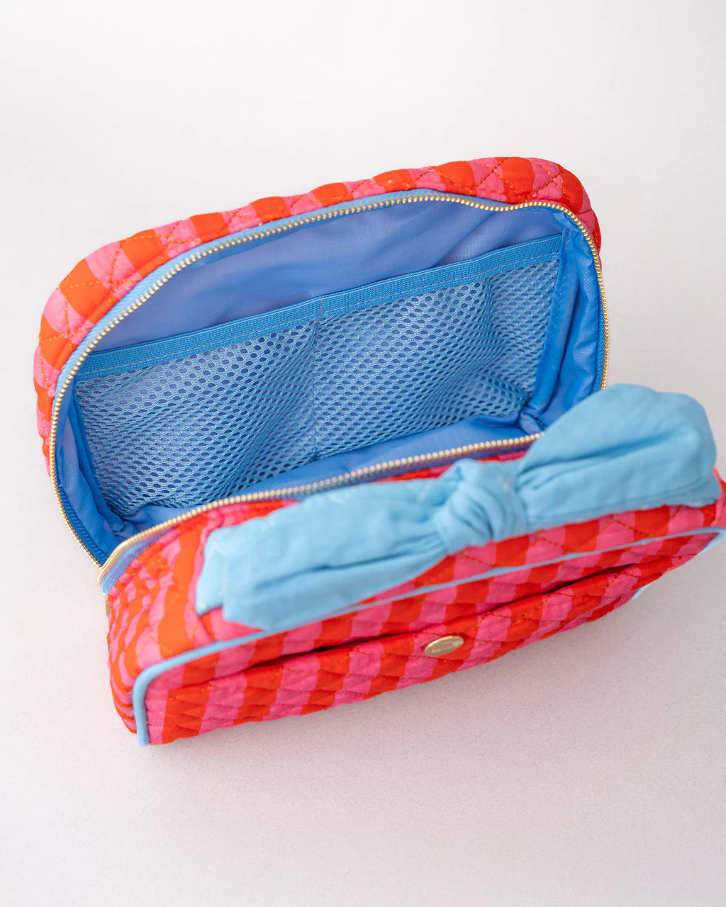Striped Toiletry Bag