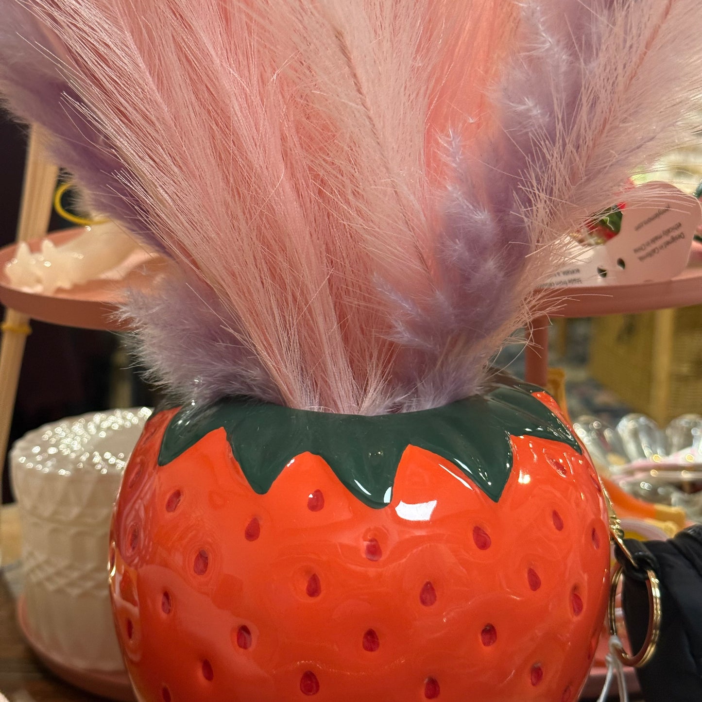 Strawberry Fields Ceramic Vase