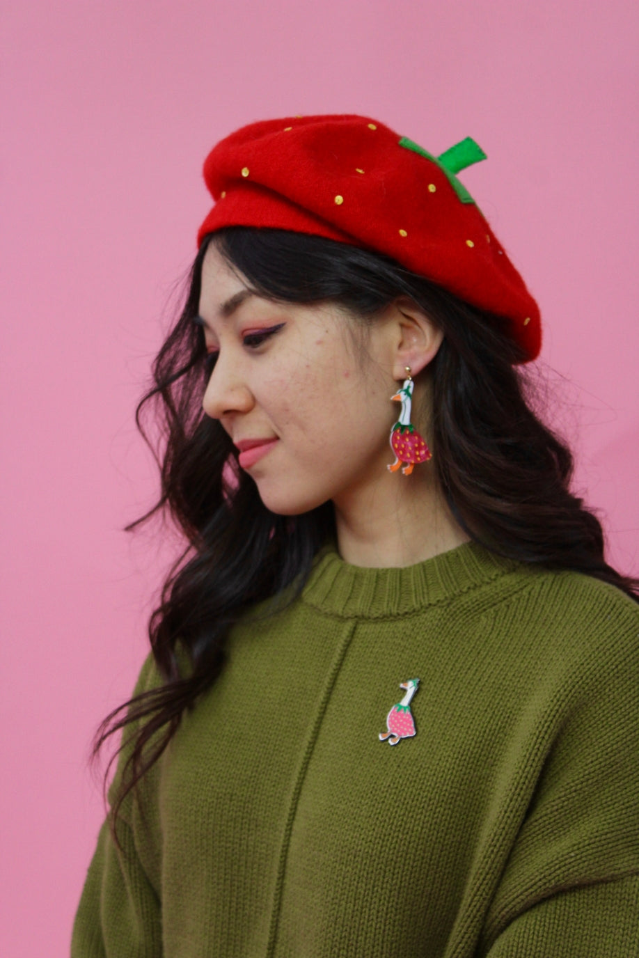 Gooseberry Acrylic Earrings