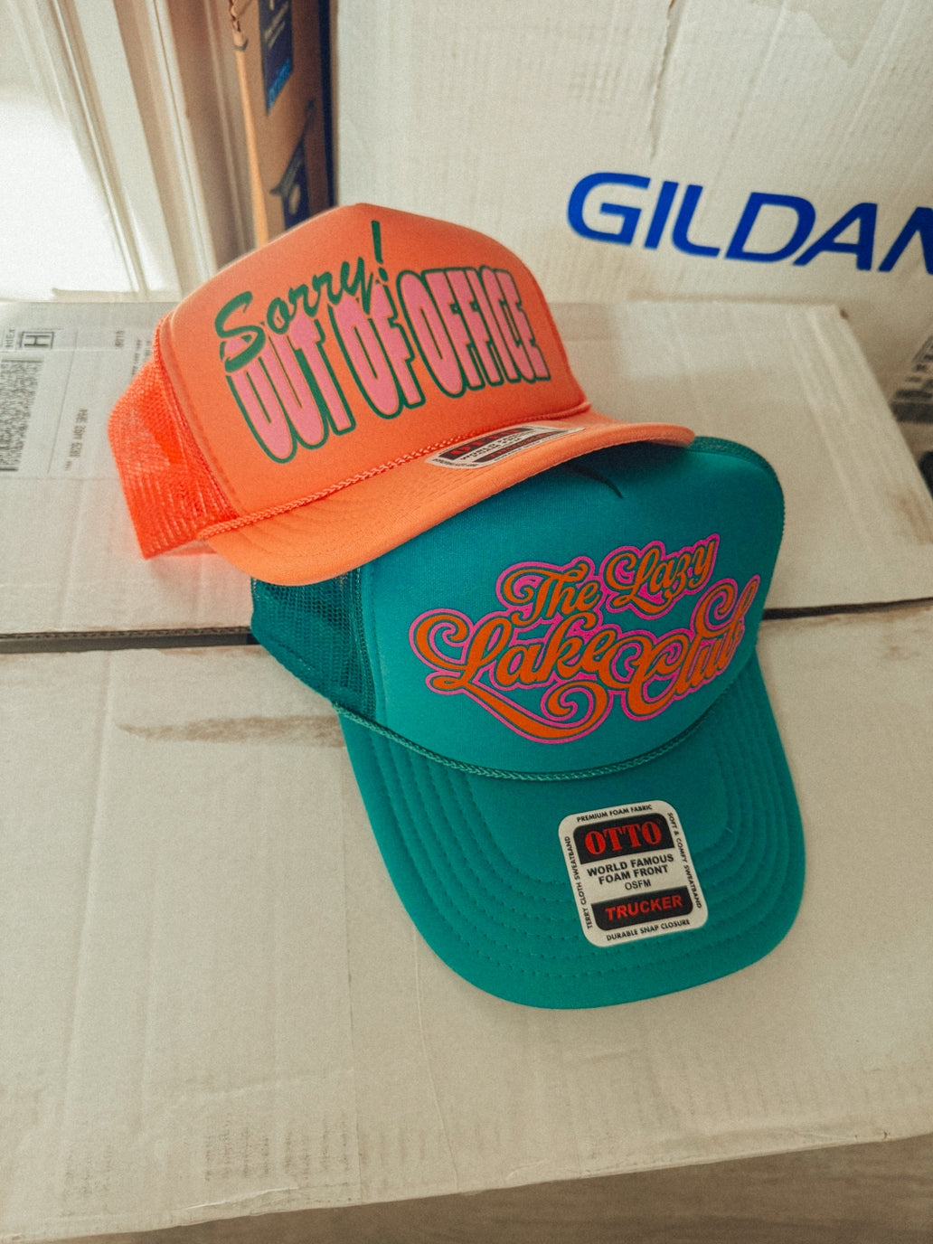 Sorry! Out of Office, Vacation Trucker Hat
