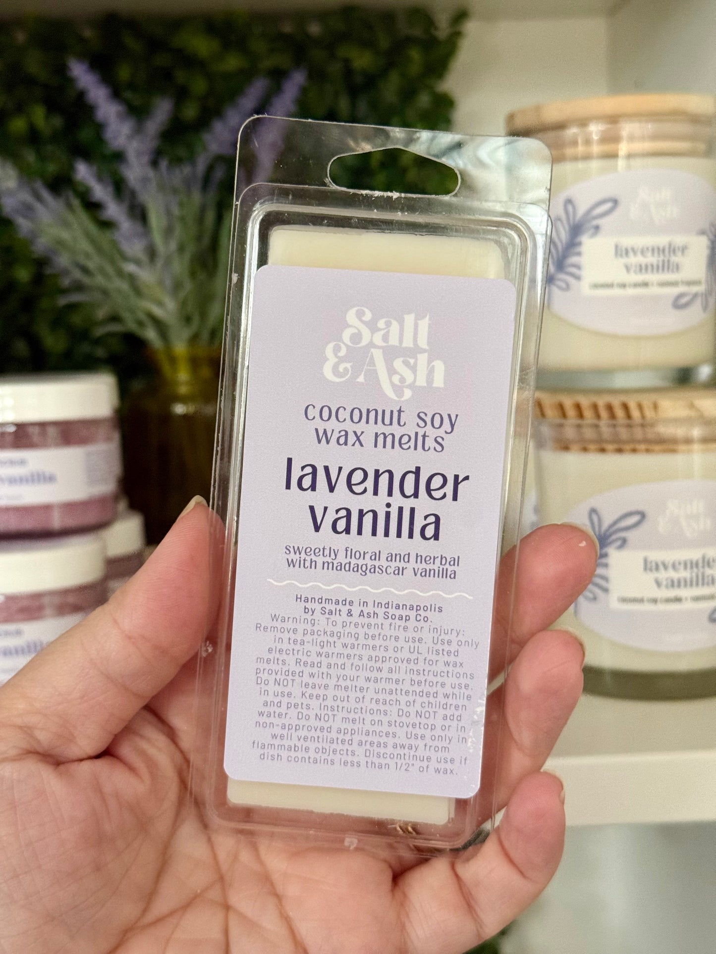 Lavender Vanilla Wax Melt