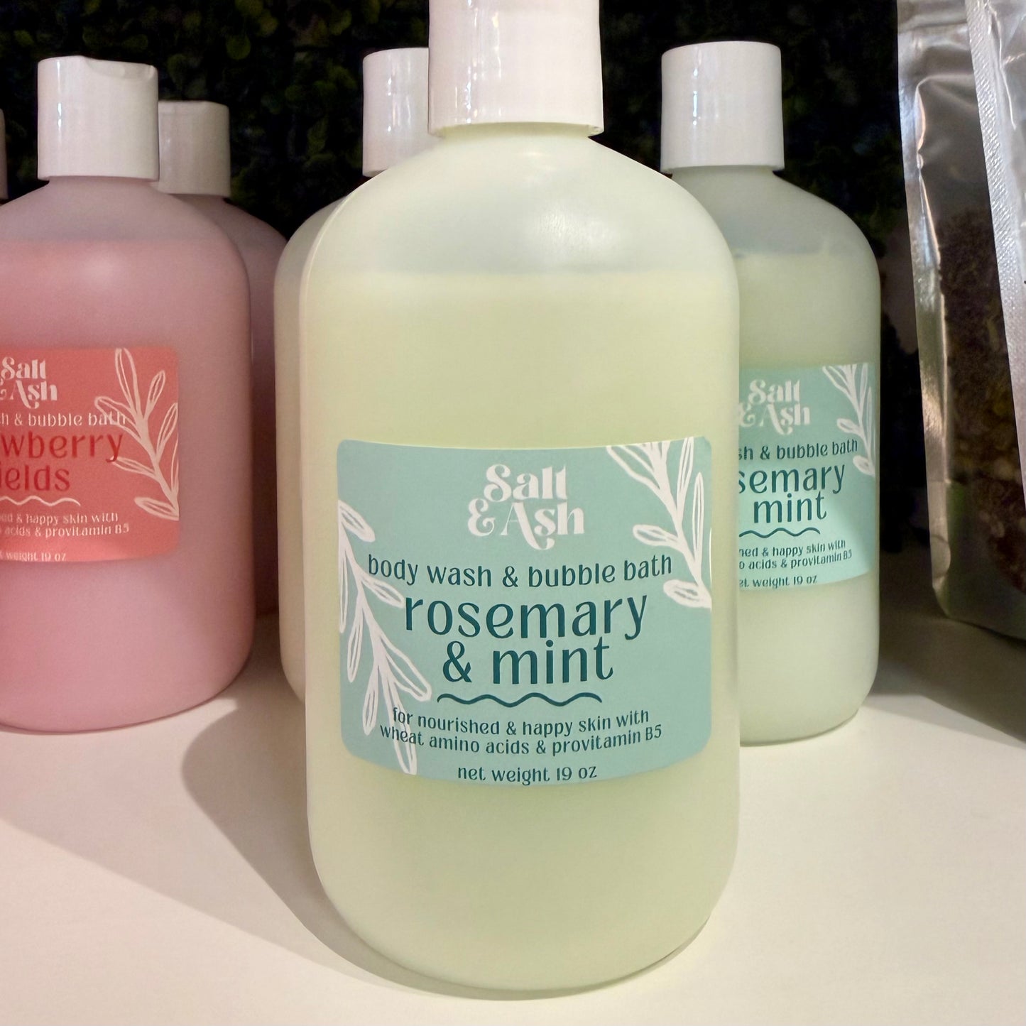 Rosemary Mint Body Wash & Bubble Bath
