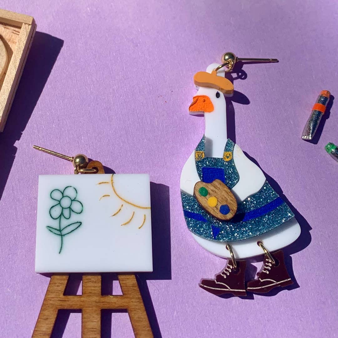 Vincent Van Goose - Acrylic Earrings