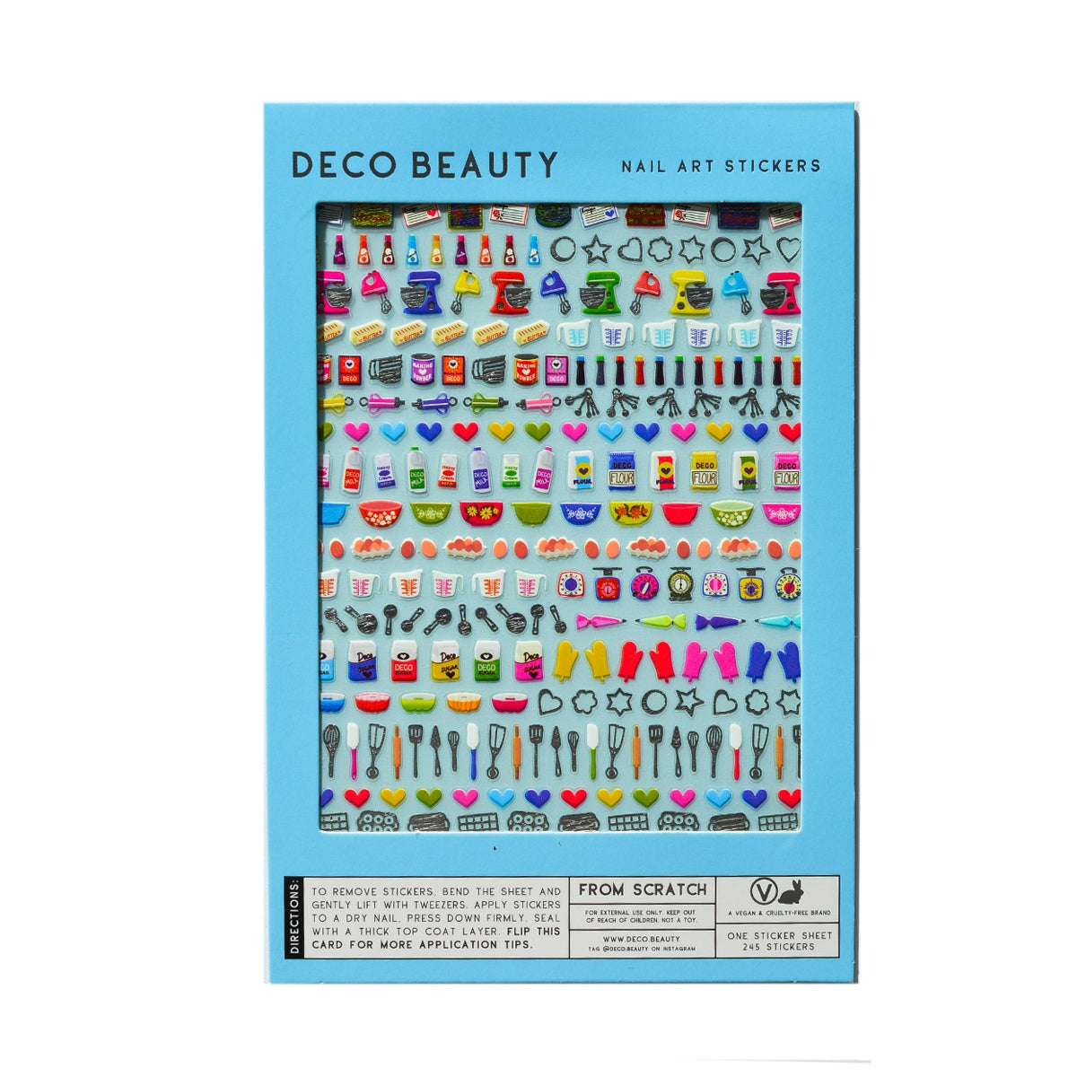 Nail Art Stickers - FROM SCRATCH