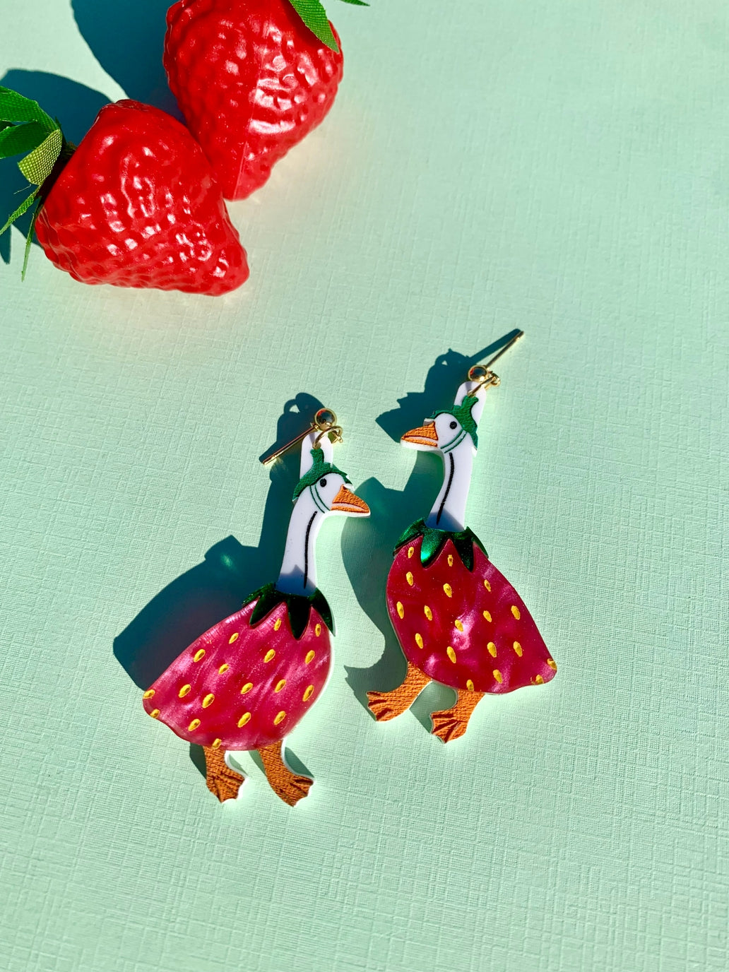 Gooseberry Acrylic Earrings