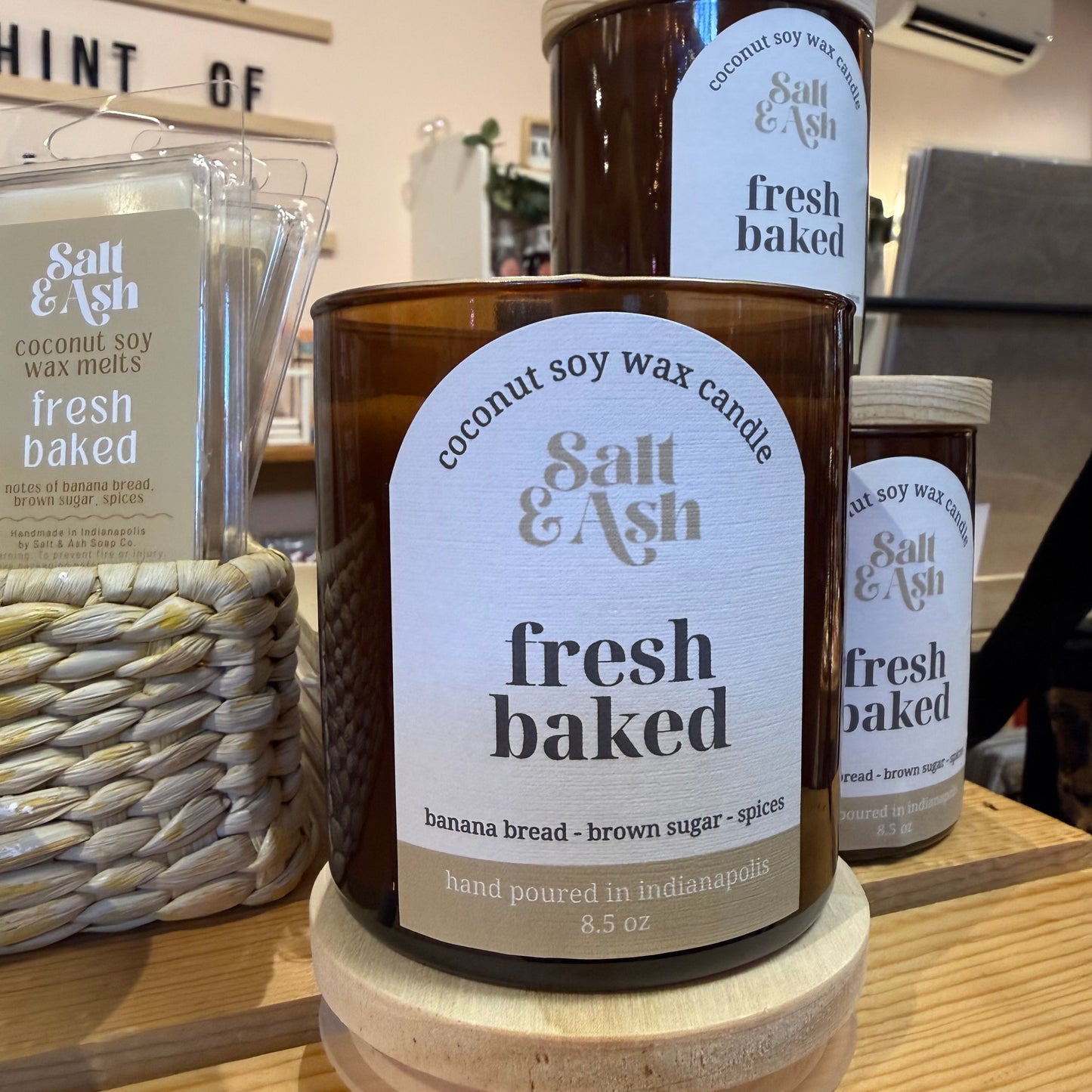 Fresh Baked Coconut Soy Wax Candle