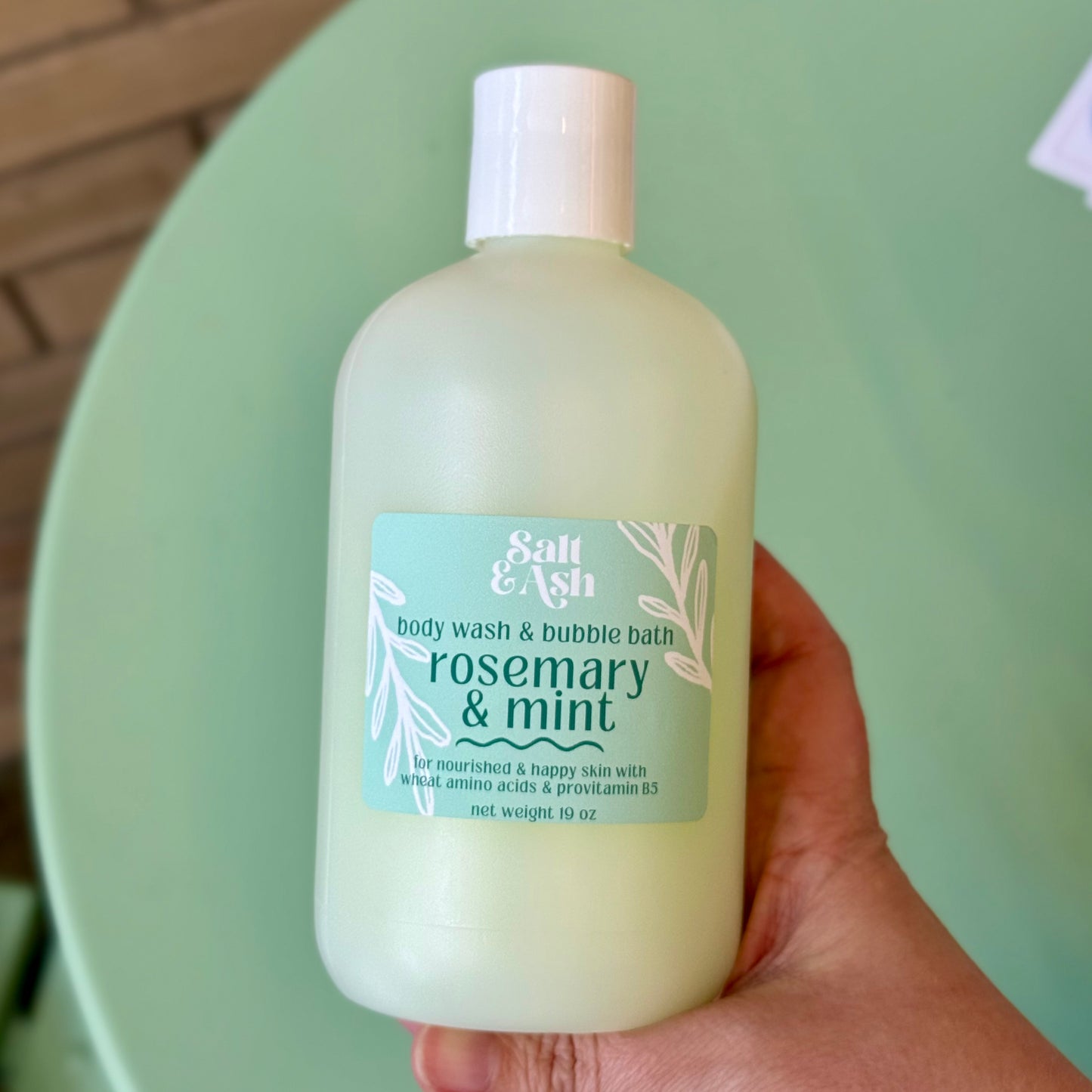 Rosemary Mint Body Wash & Bubble Bath