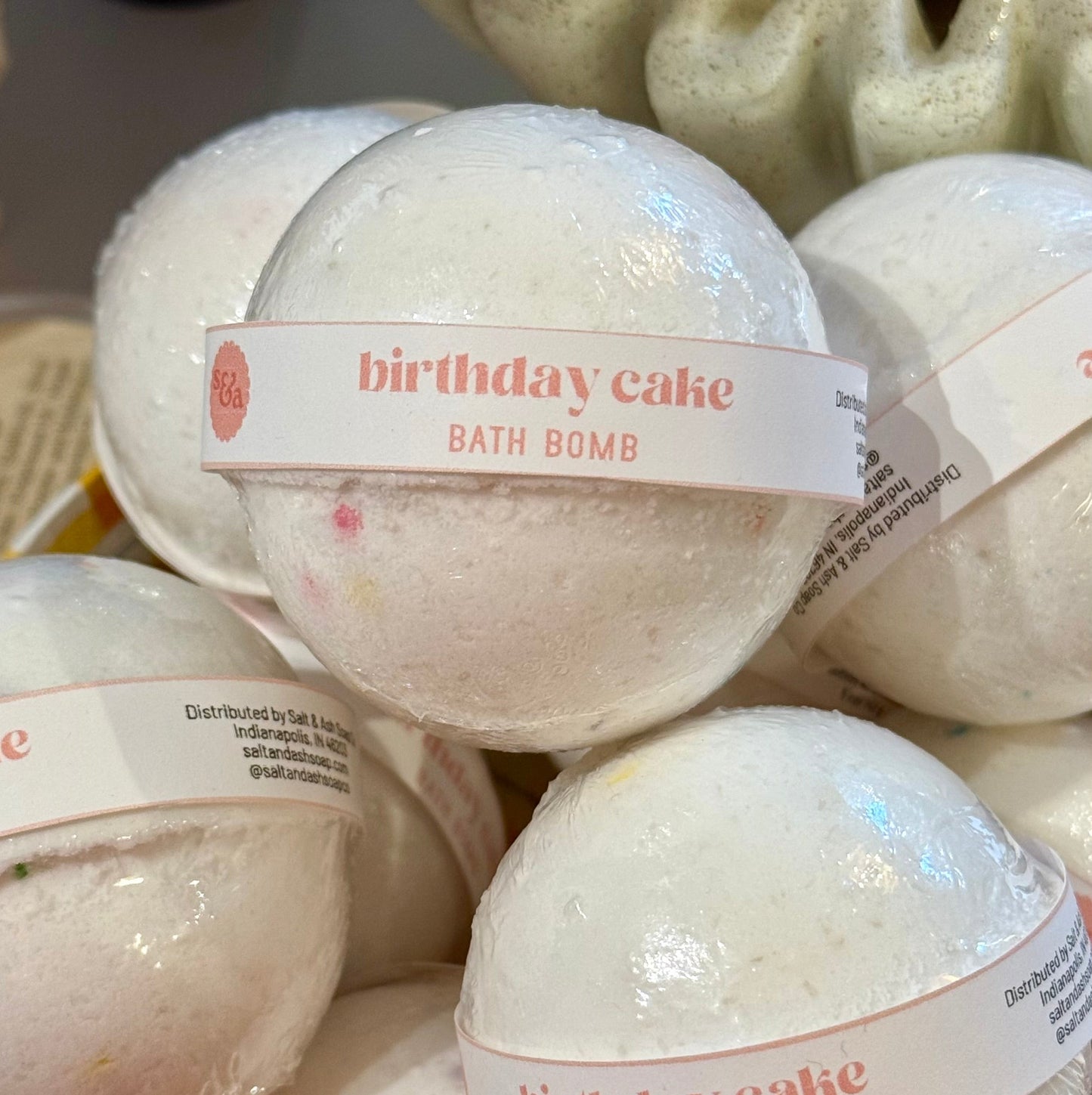 Birthday Cake Bath Bomb