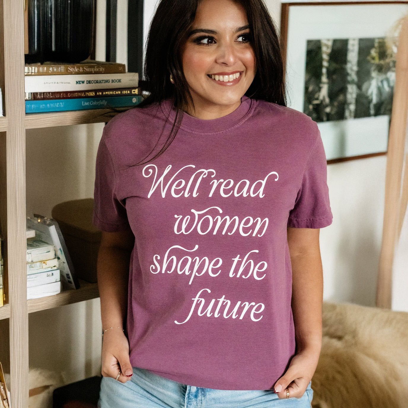 Well Read Women Shape The Future T-Shirt