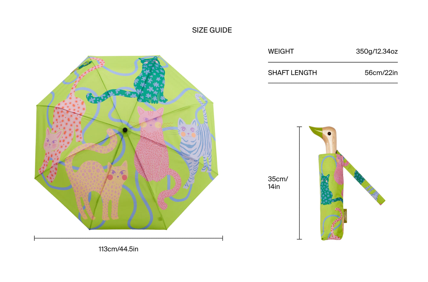 Ice Arty Cats Duckhead Umbrella
