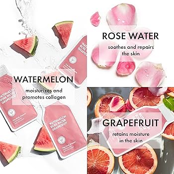 The Pink Dream Moisturizing Raw Fruit Juice Face Mask