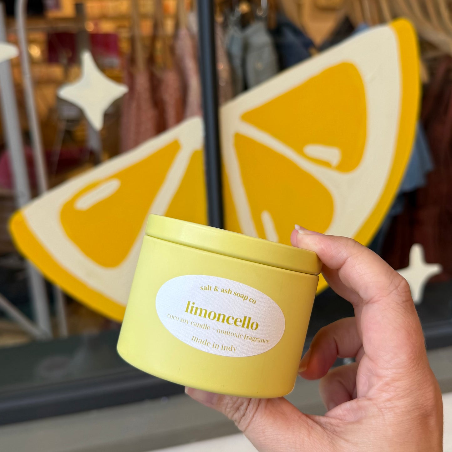 Limoncello Summer Tin Candle