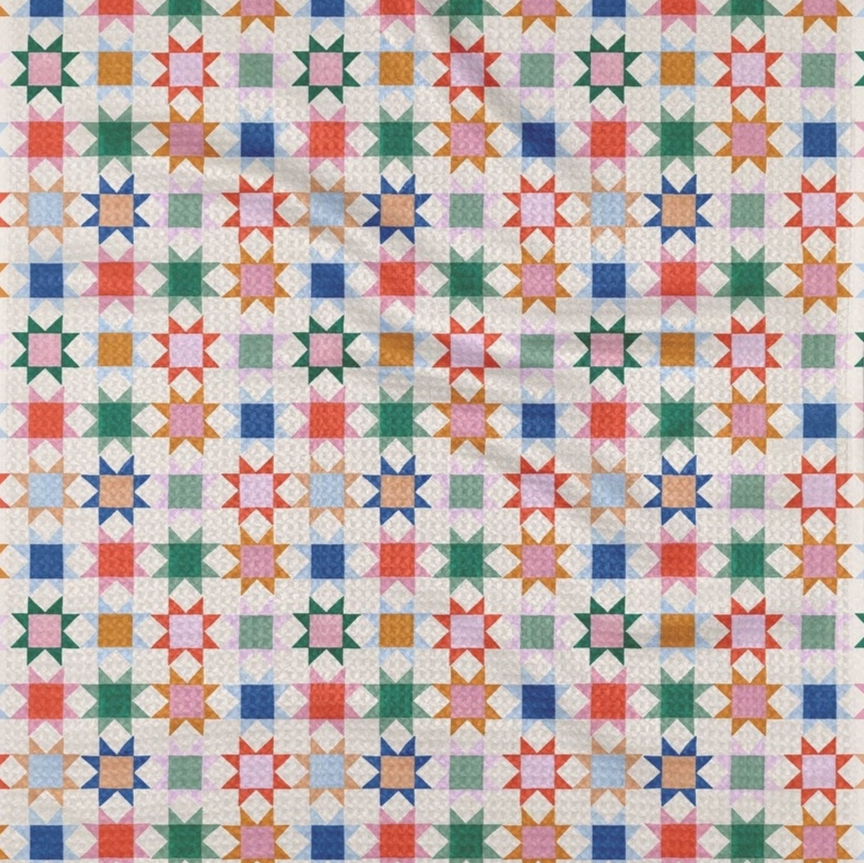 Patchwork Picnic Tea Towel