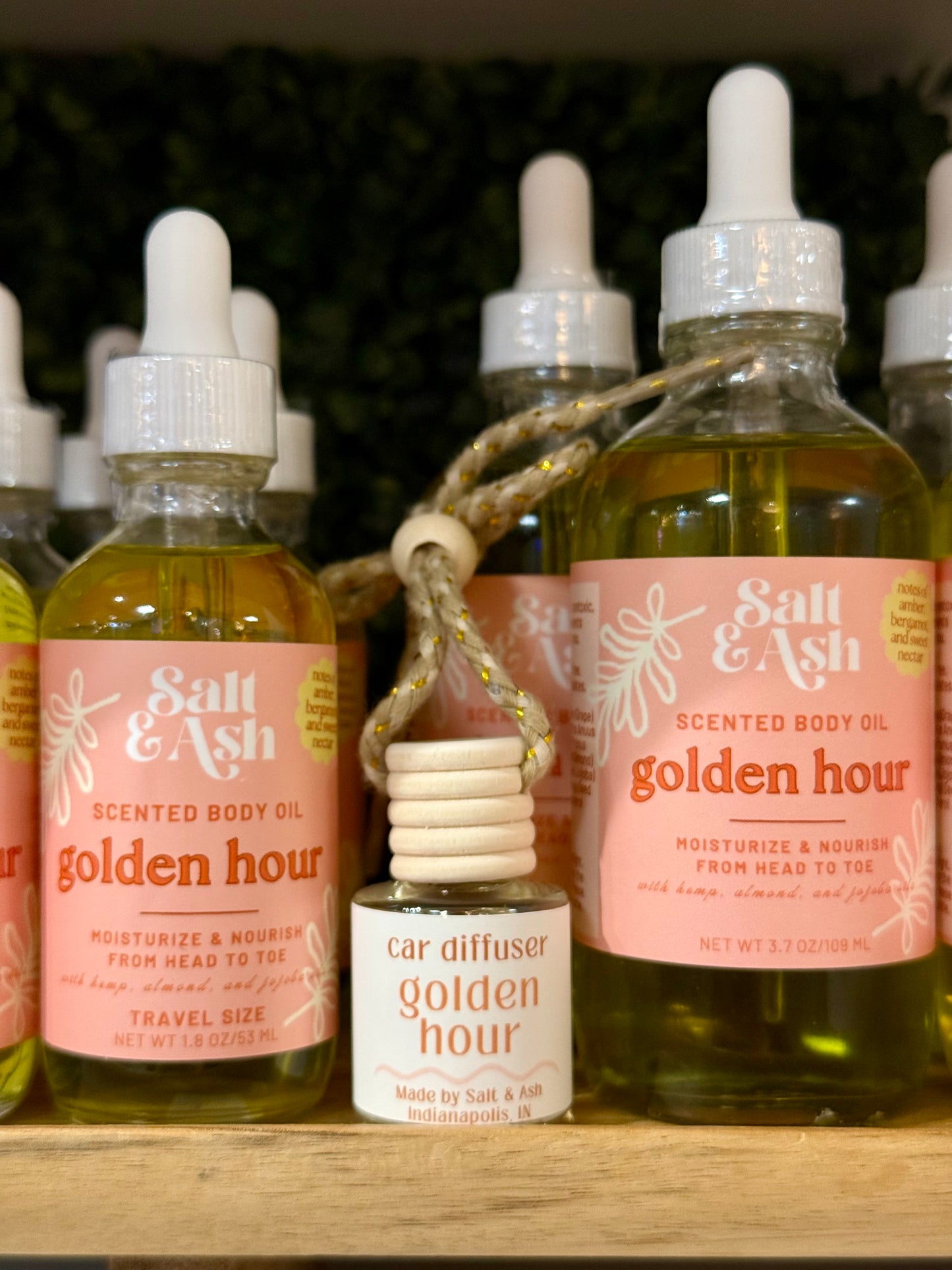 Golden Hour Multi-Use Oil: For Body, Hair, and Face