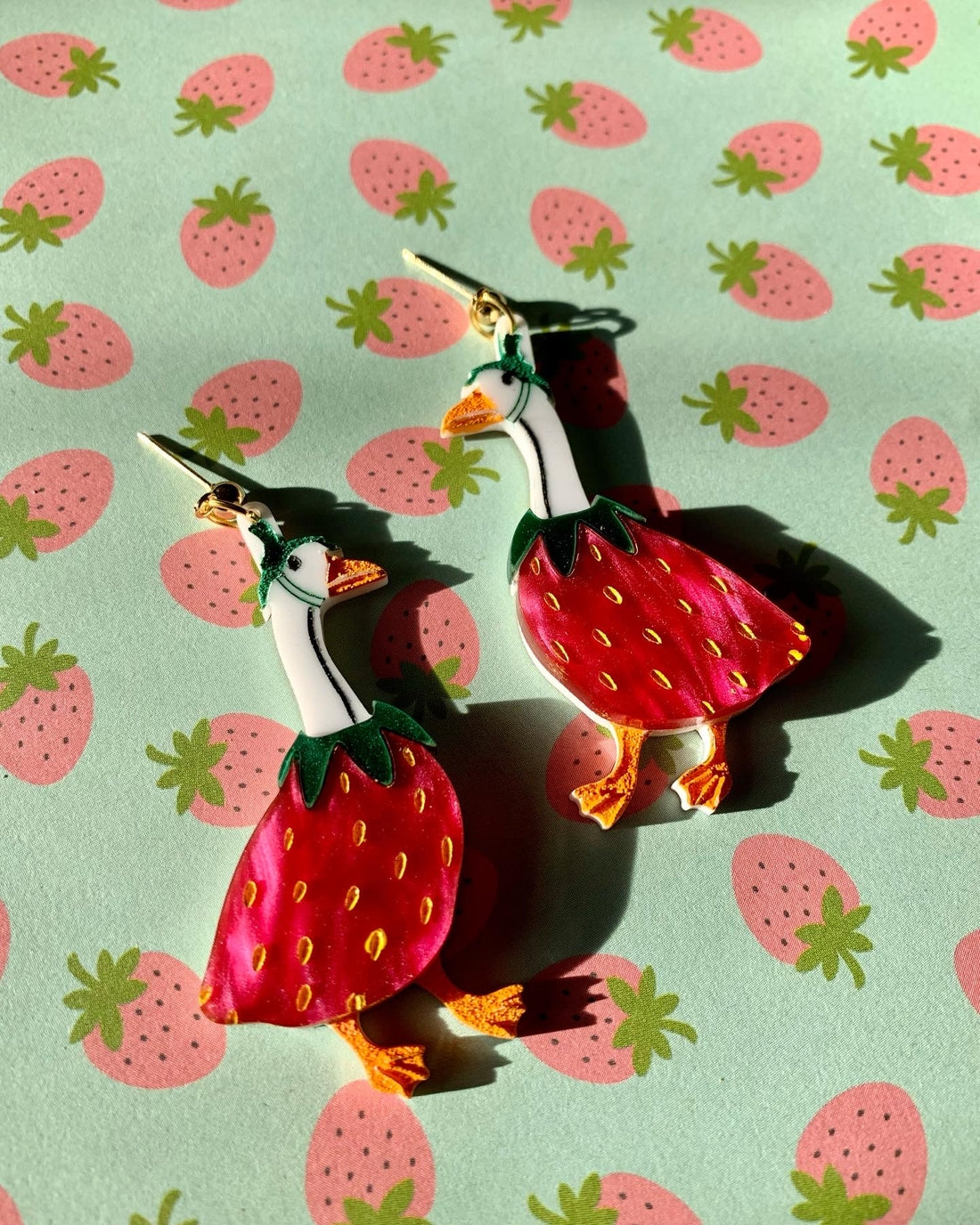 Gooseberry Acrylic Earrings