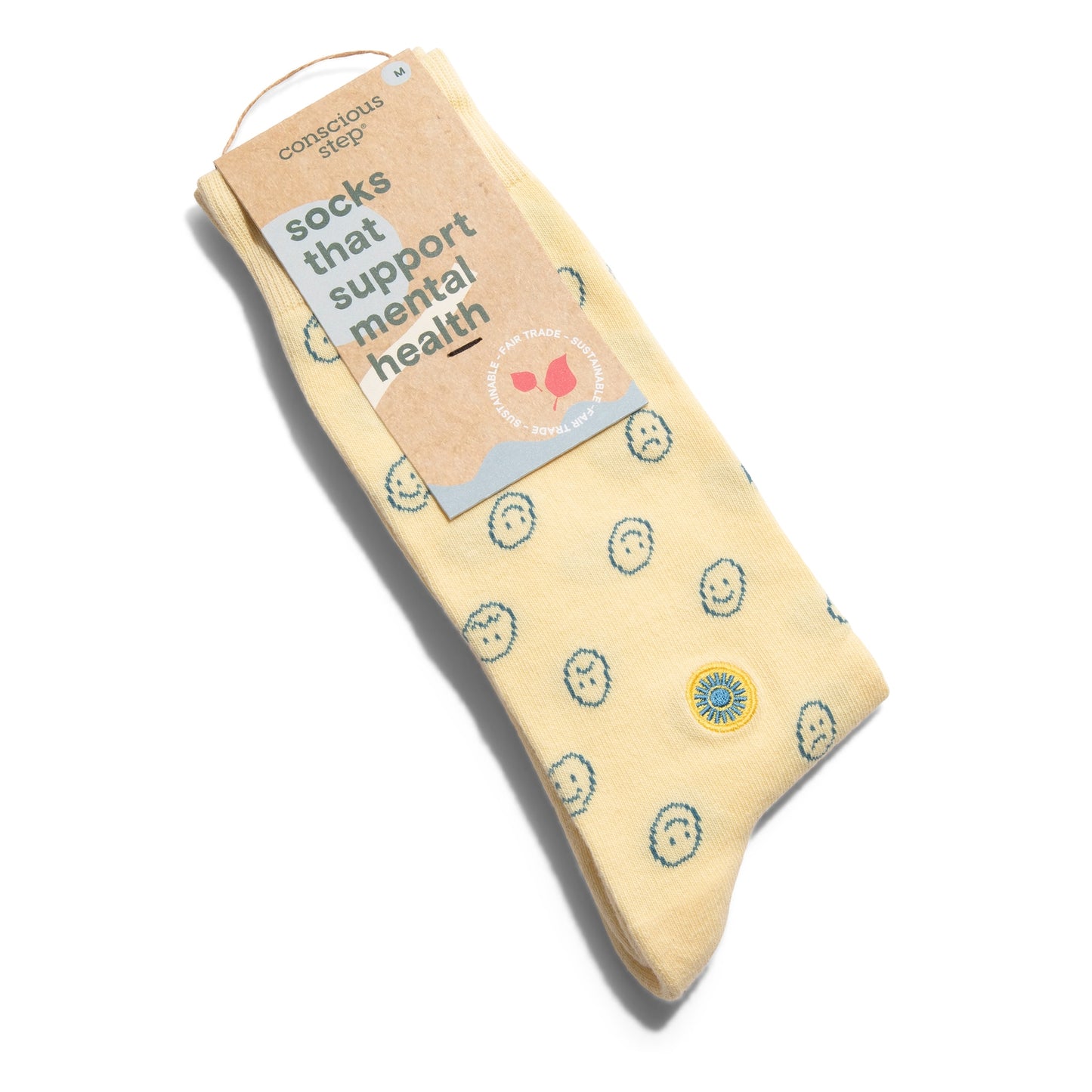 Socks That Support Mental Health - Happy/Sad Faces