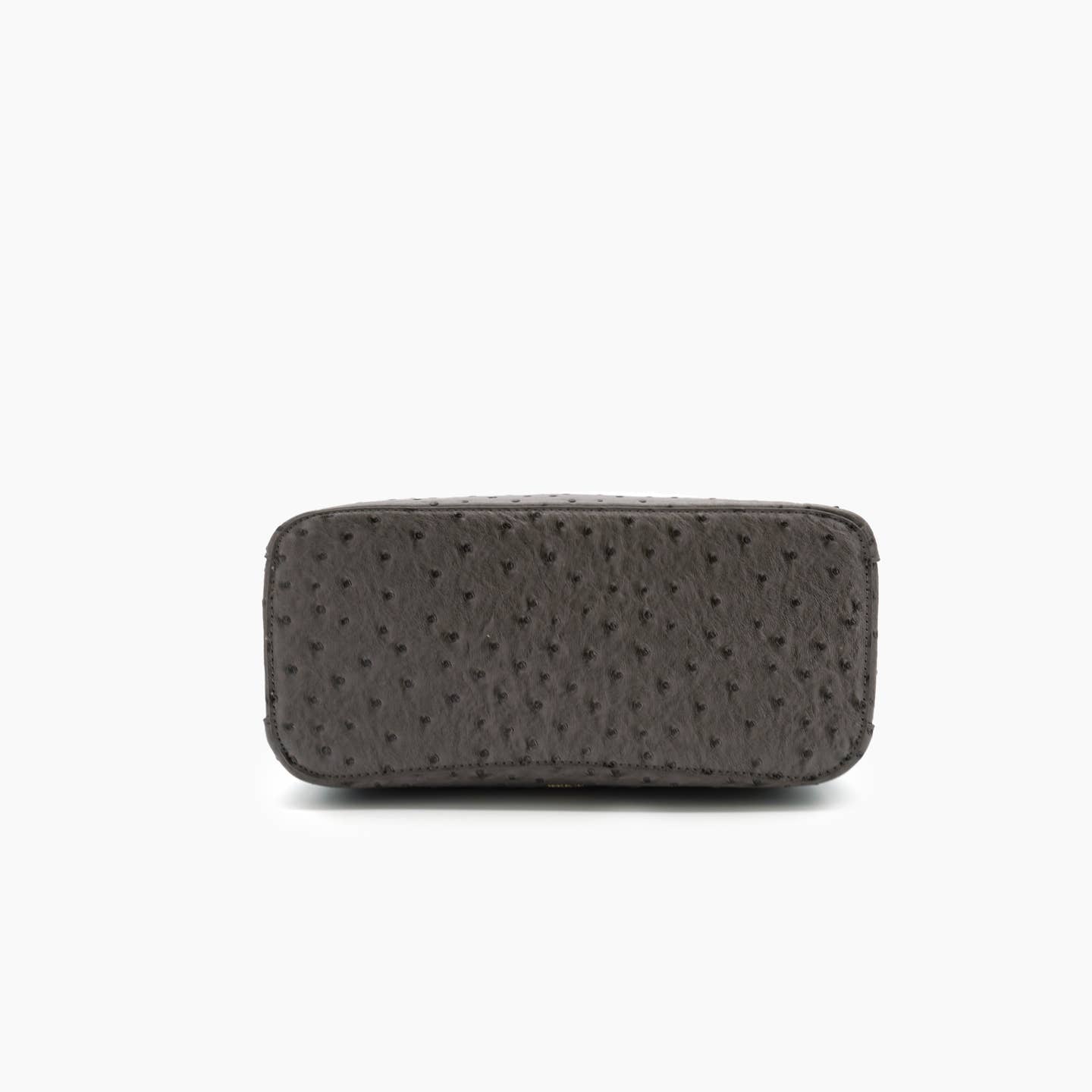 Mireille Pleated Ostrich Shoulder Purse
