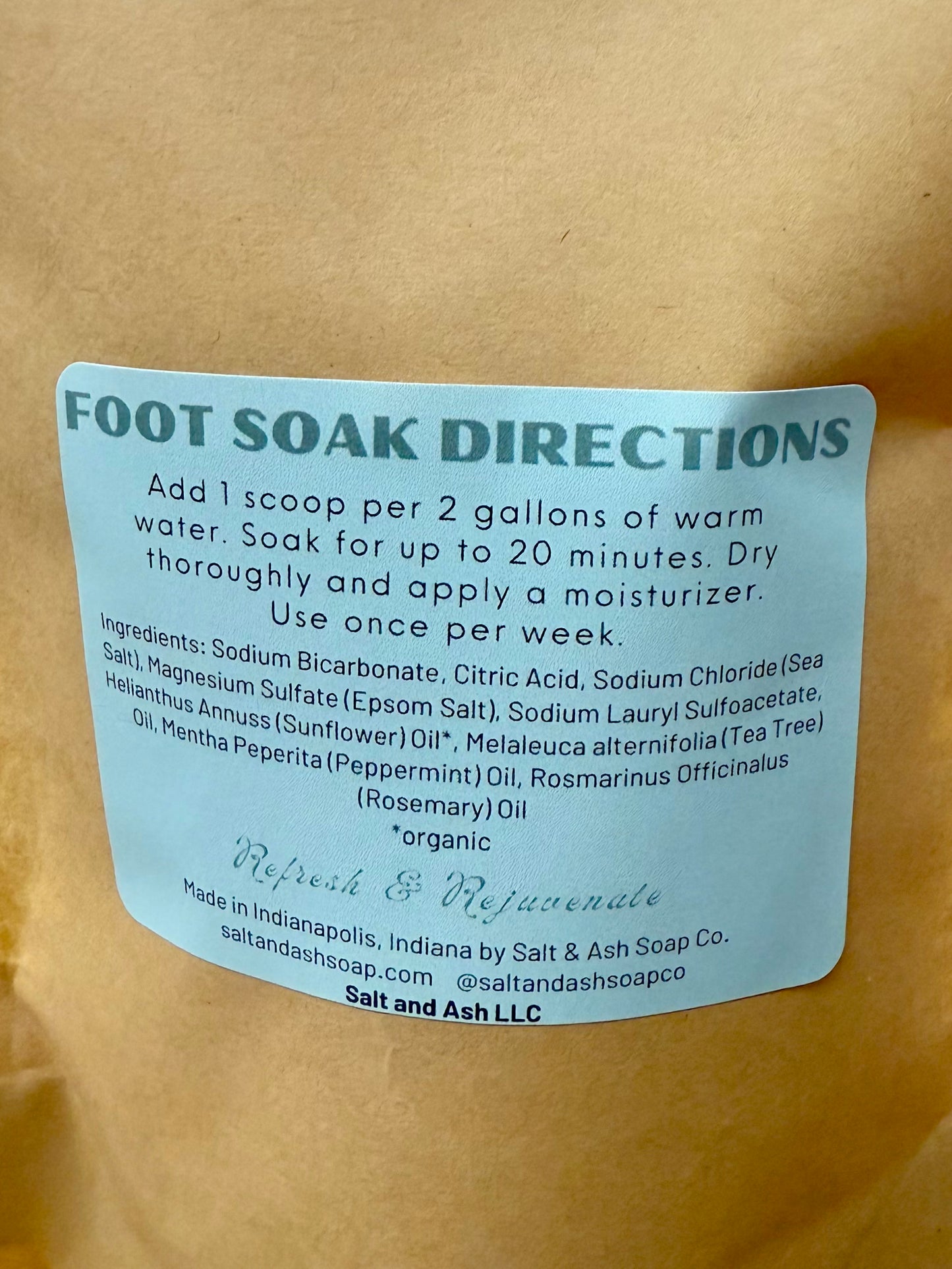 The Foot Soak - Pedicure Bath