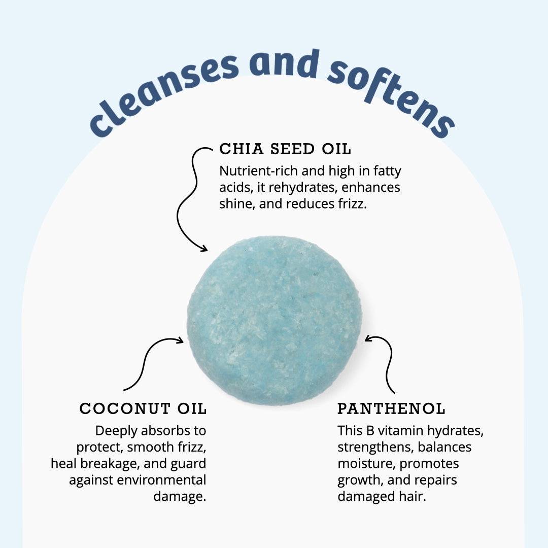 Chia Glow Smoothing Shampoo Bar