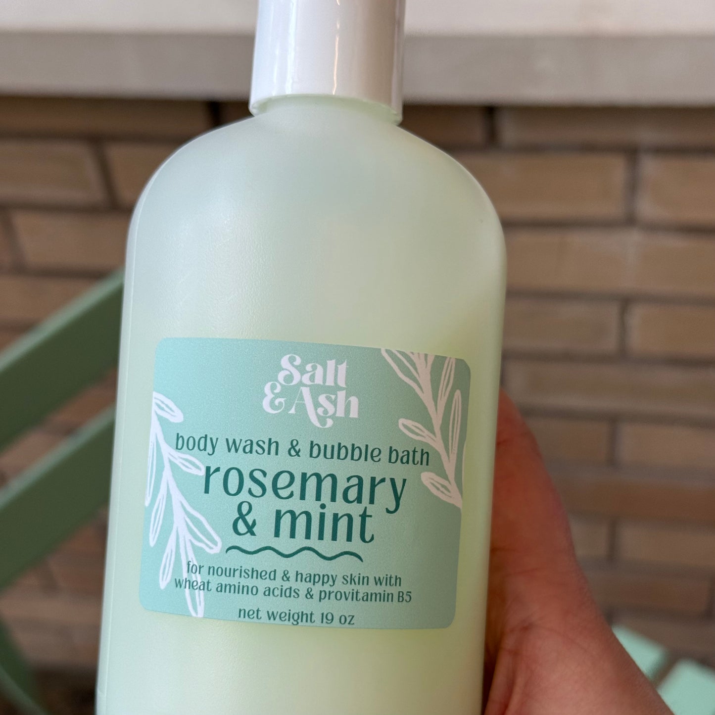 Rosemary Mint Body Wash & Bubble Bath