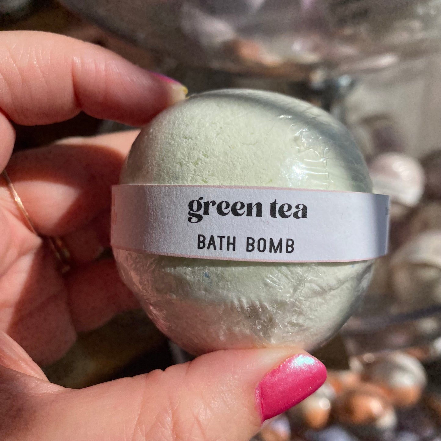 Green Tea Bath Bomb