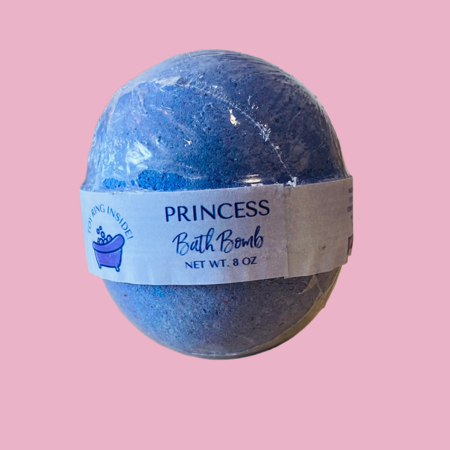 Princess Toy Bath Bomb - Cherry & Vanilla