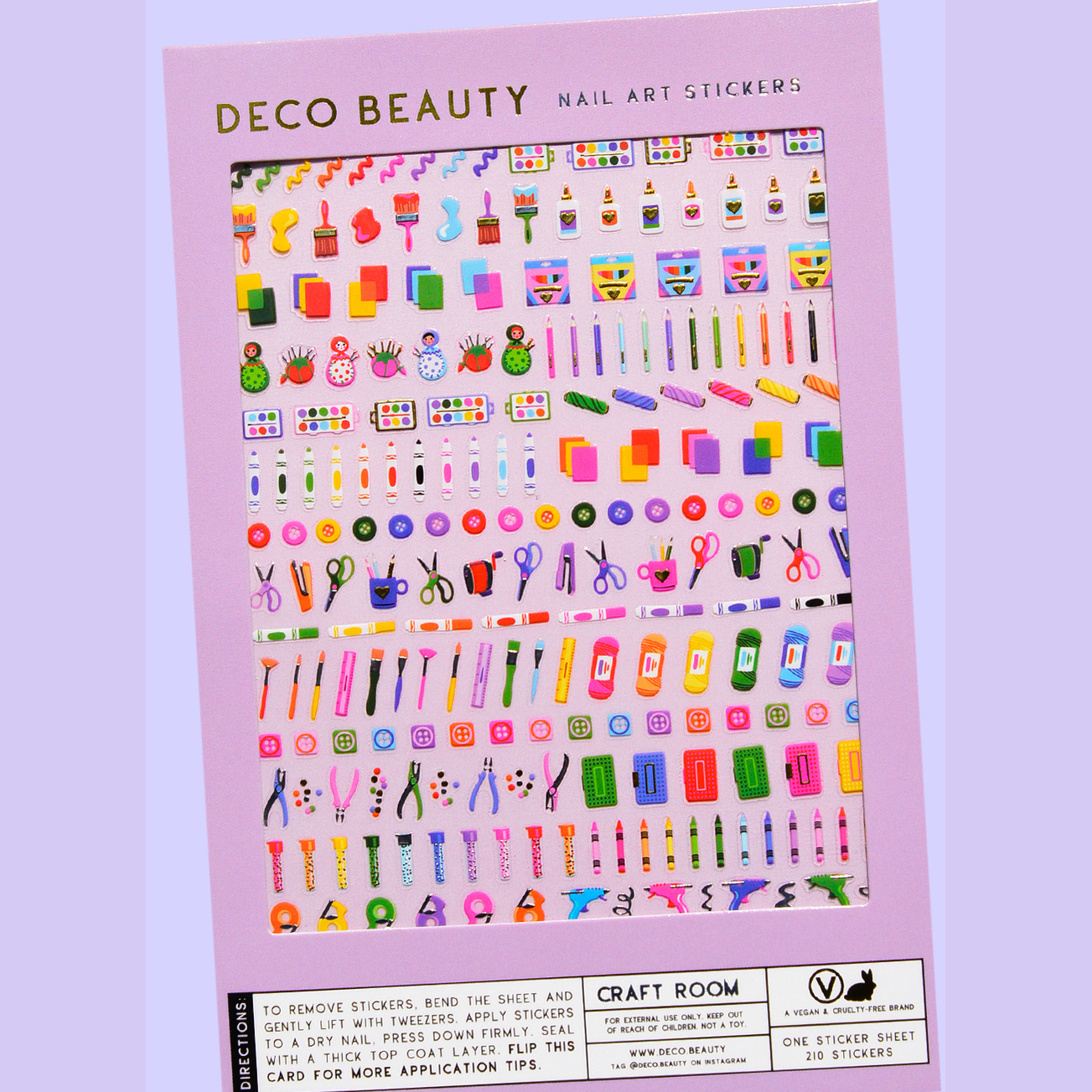 Nail Art Stickers - Craft Room