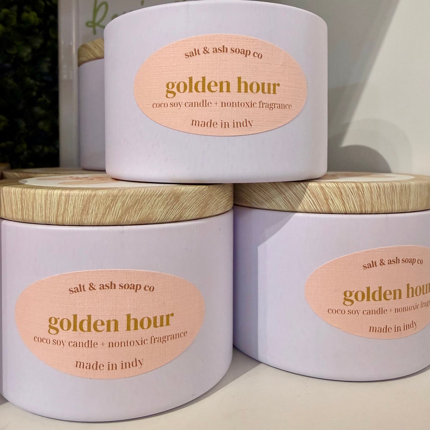 Golden Hour Soy Wax Candle