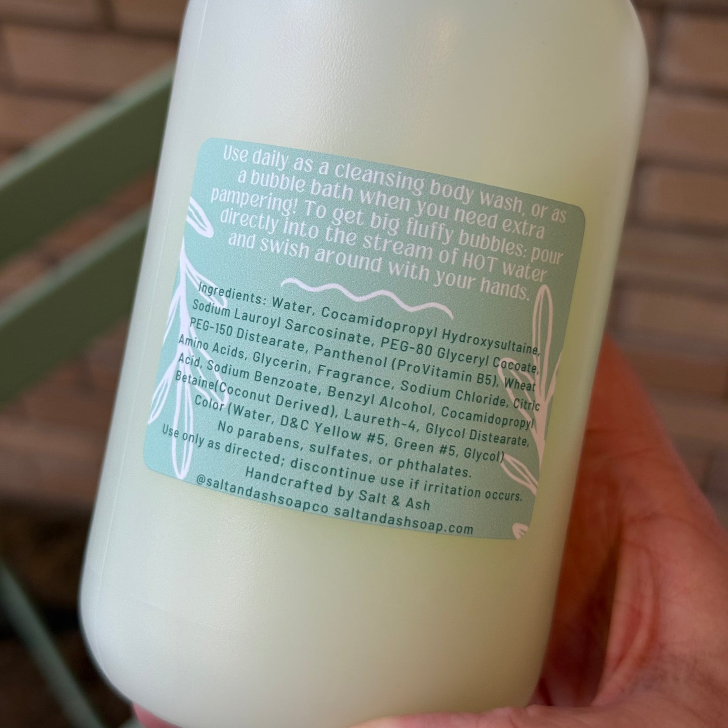 Rosemary Mint Body Wash & Bubble Bath