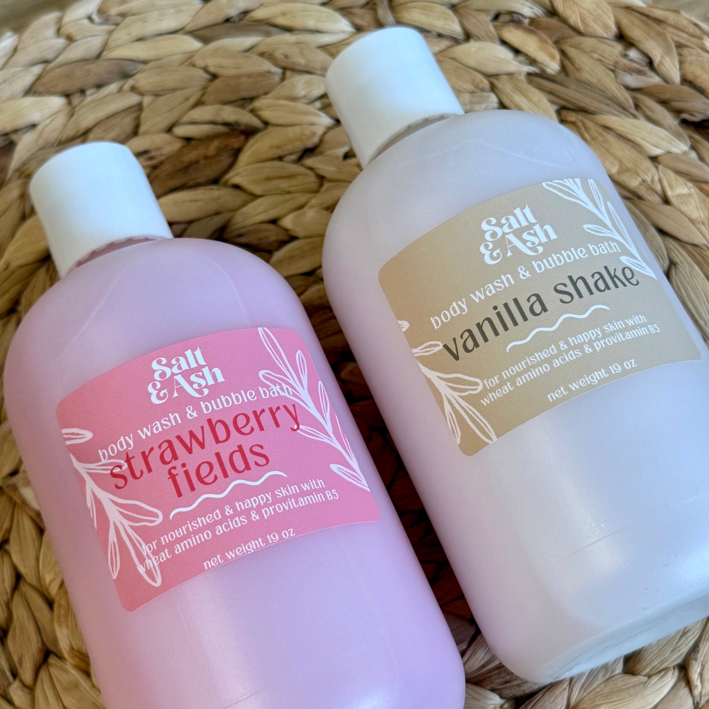 Strawberry Fields Body Wash & Bubble Bath