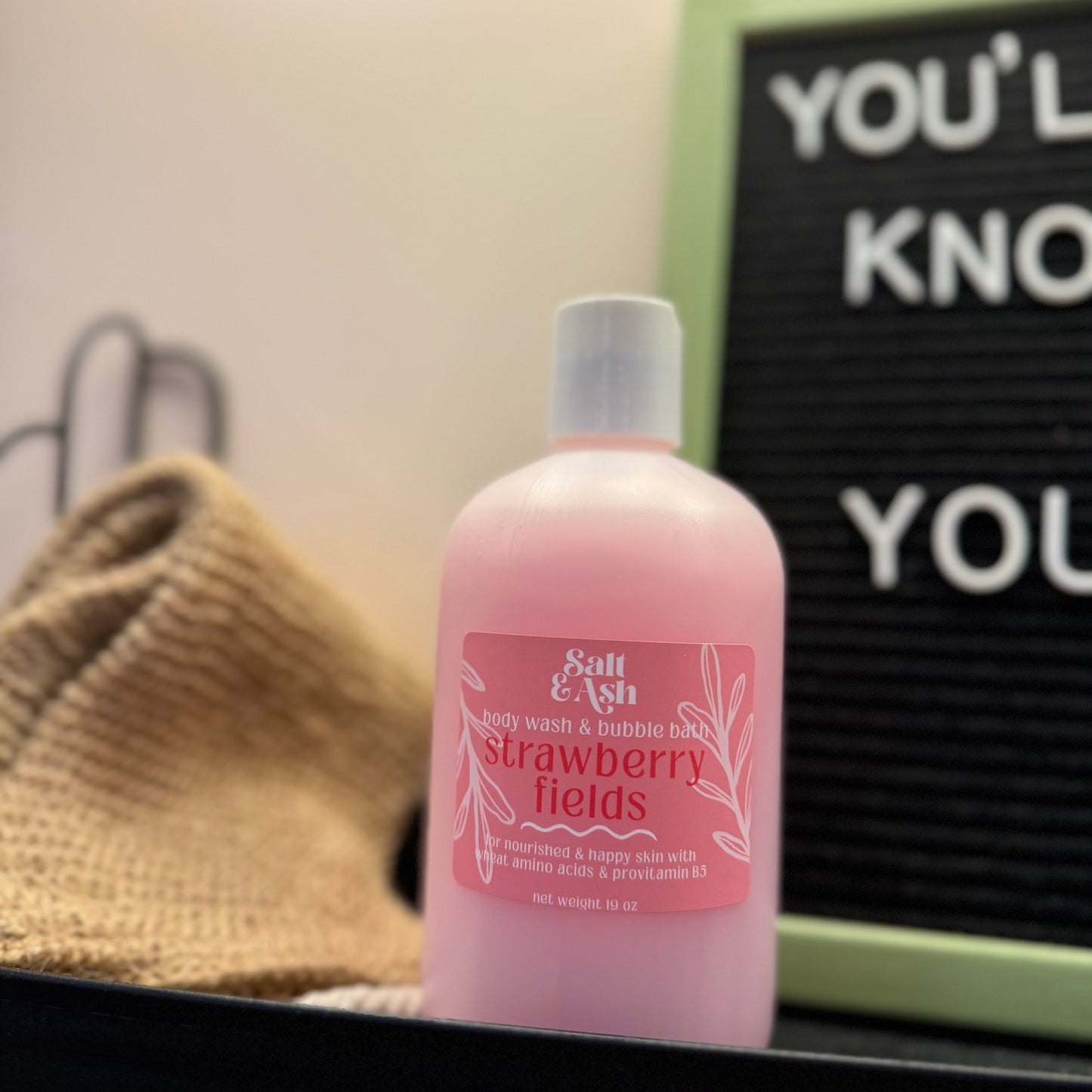 Strawberry Fields Body Wash & Bubble Bath