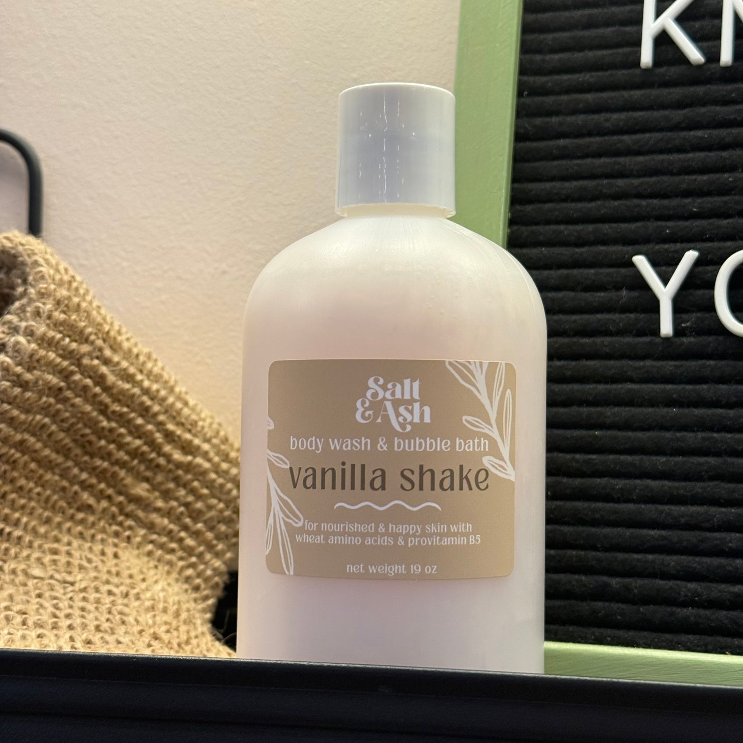 Vanilla Shake Body Wash & Bubble Bath