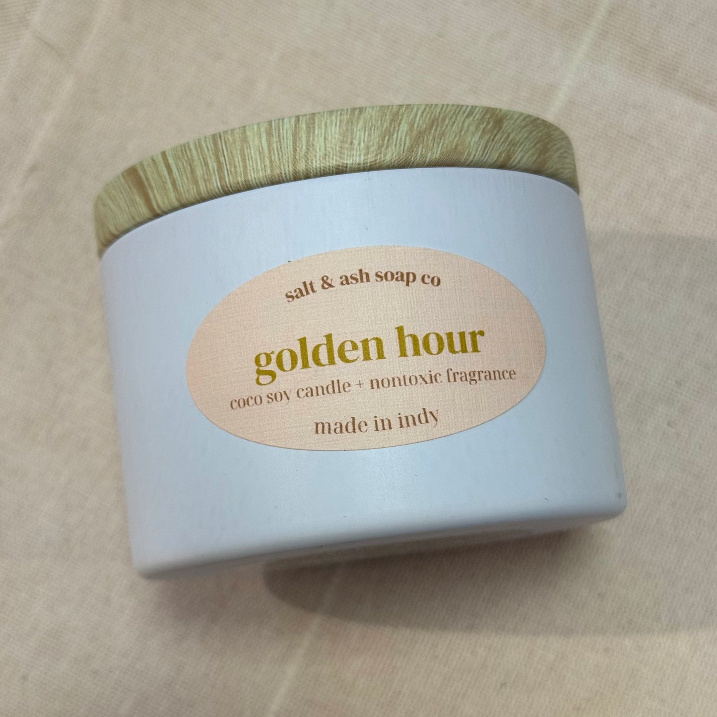 Golden Hour Soy Wax Candle