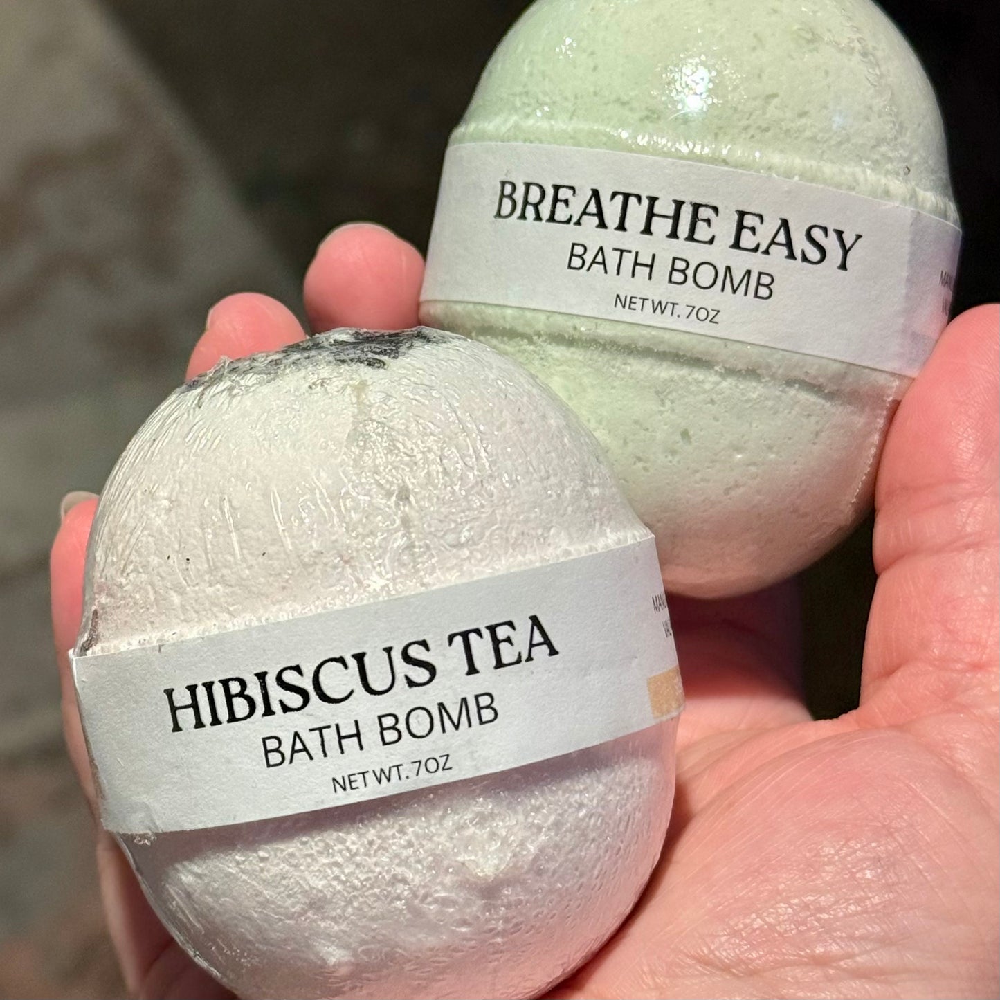 Hibiscus Tea Bath Bomb