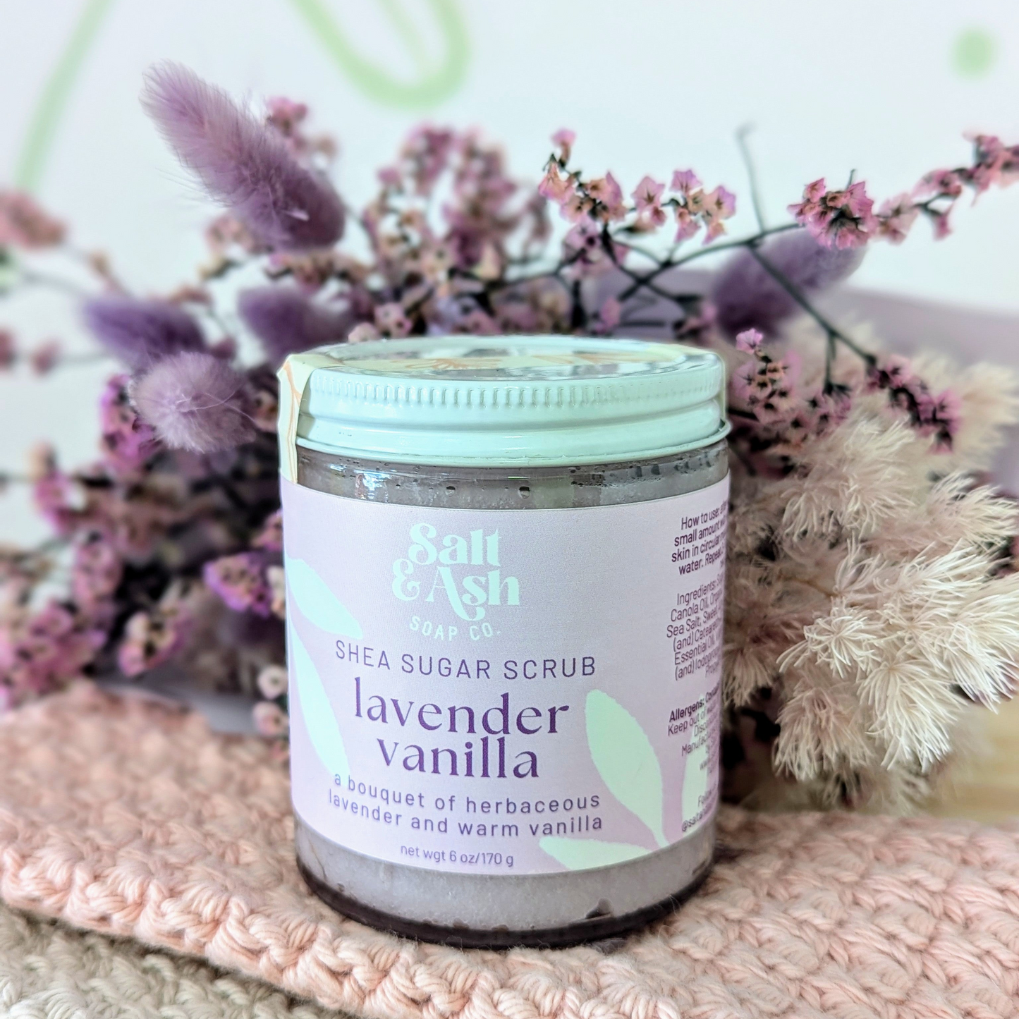 Lavender Vanilla Sugar Scrub