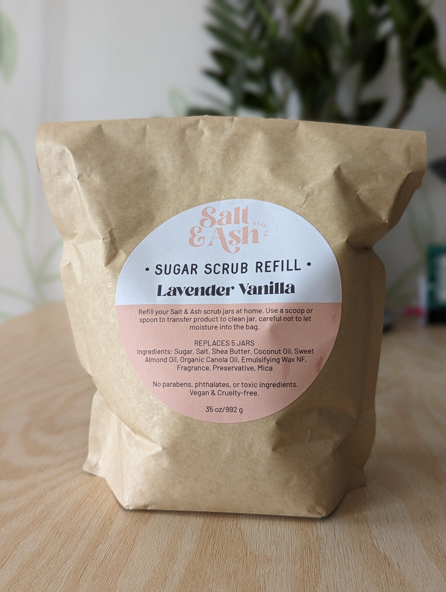 Refill Lavender Vanilla 35 oz. Body Scrub