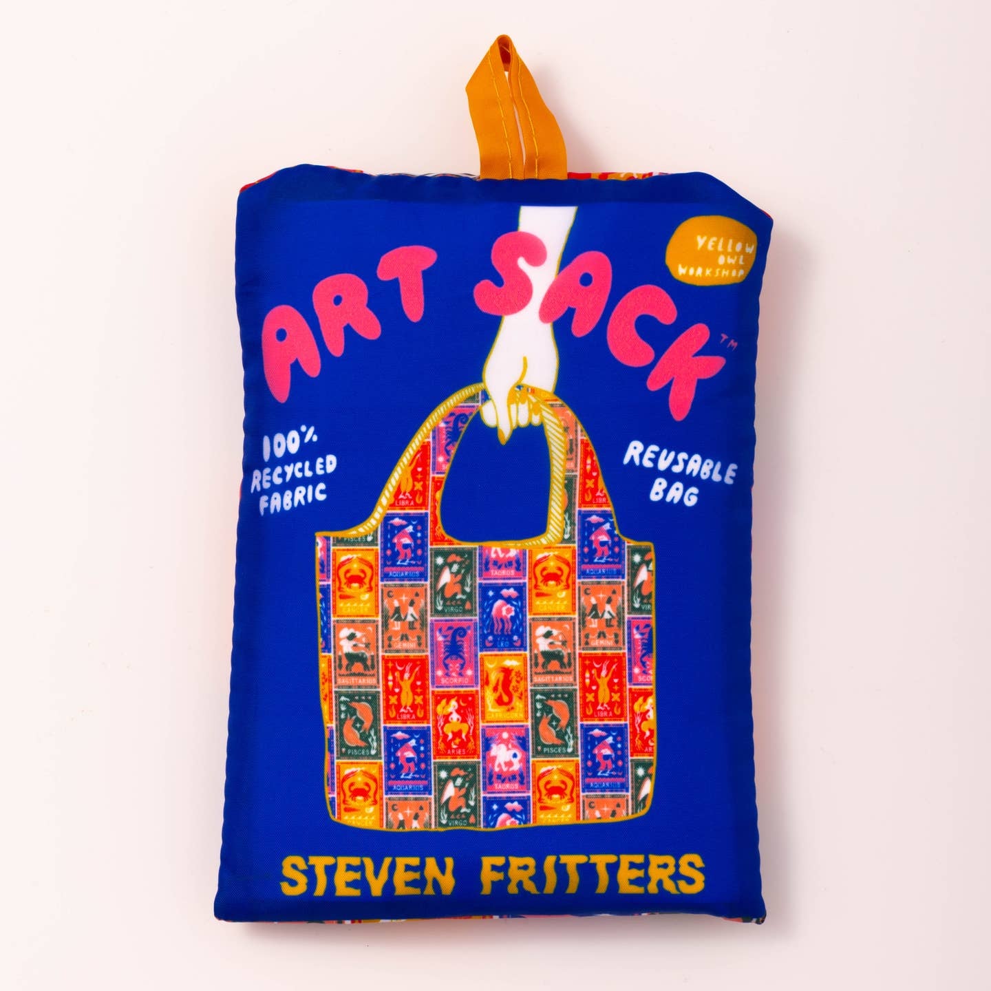 Zodiac Art Sack Reusable Tote