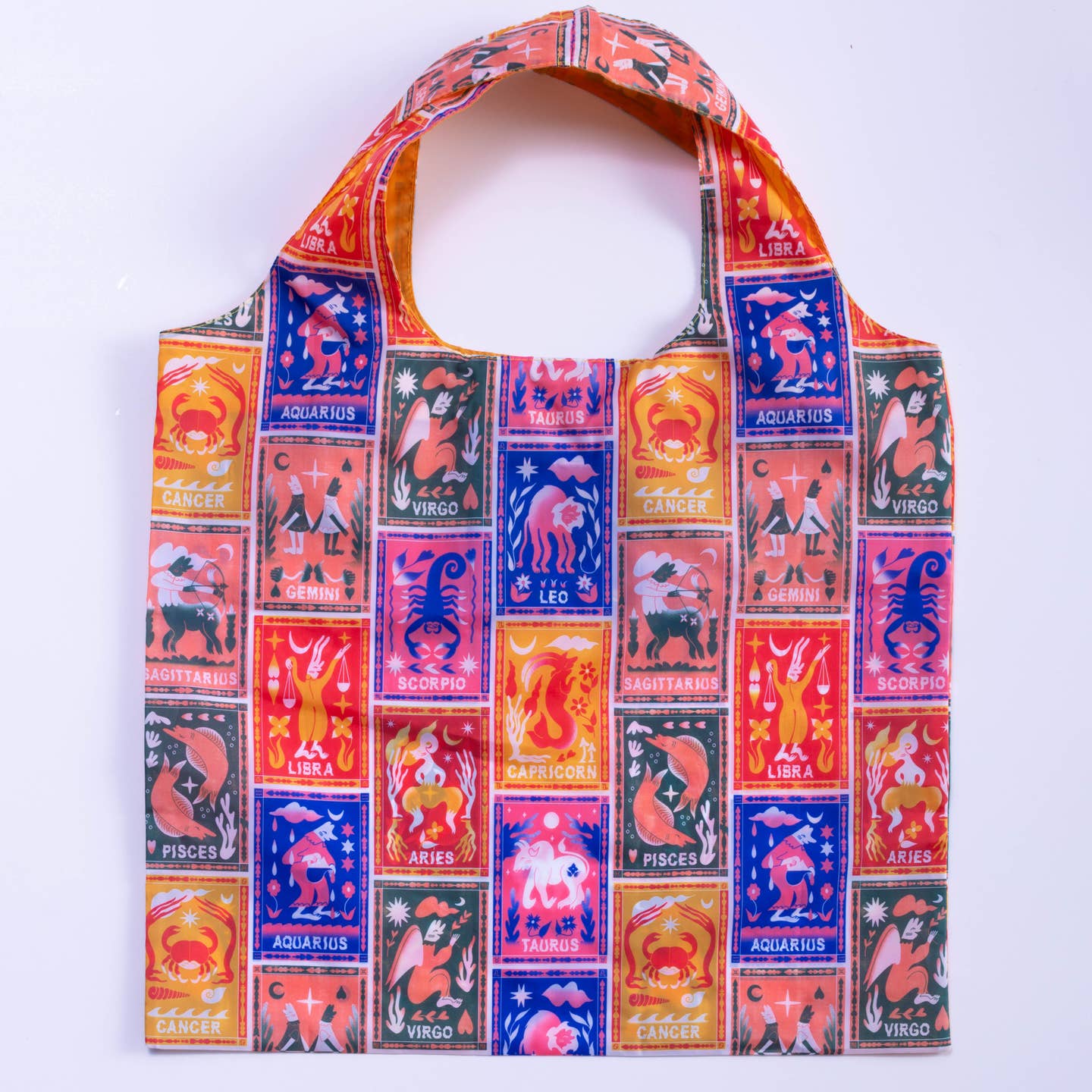 Zodiac Art Sack Reusable Tote