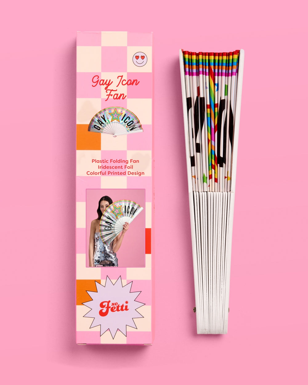 Pride Gay Icon Hand Fan