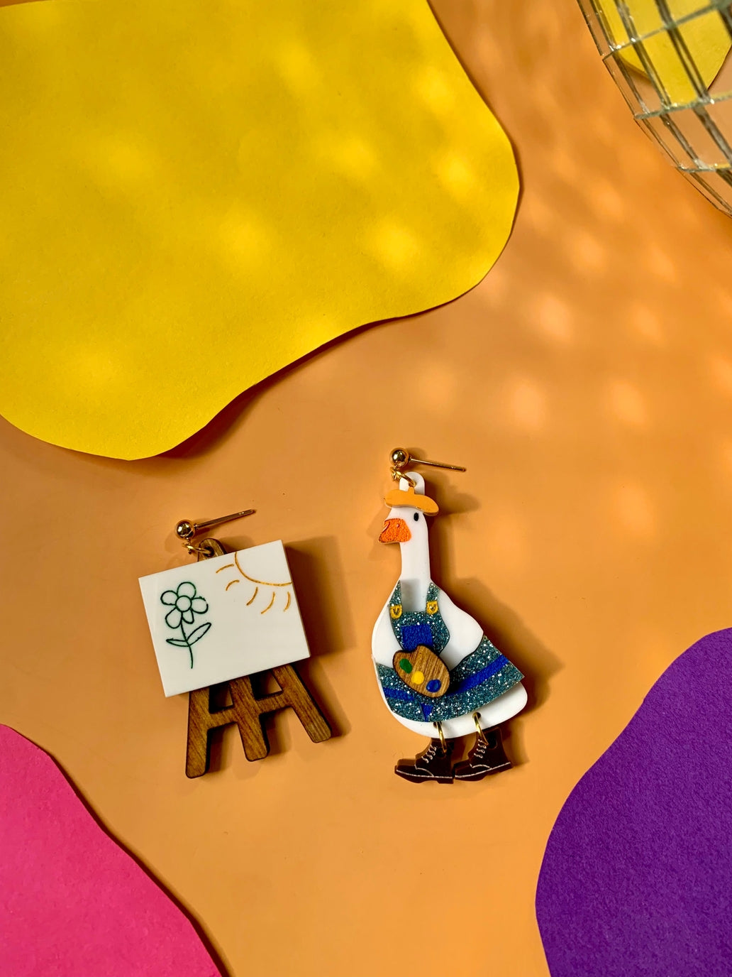 Vincent Van Goose - Acrylic Earrings