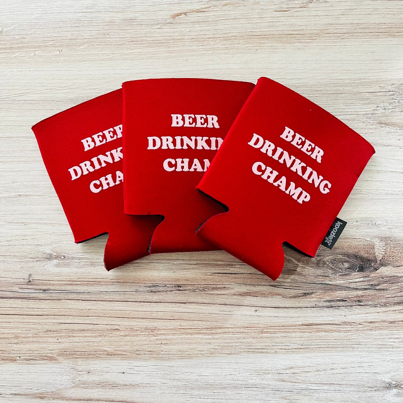 Beer Drinking Champ Koozie