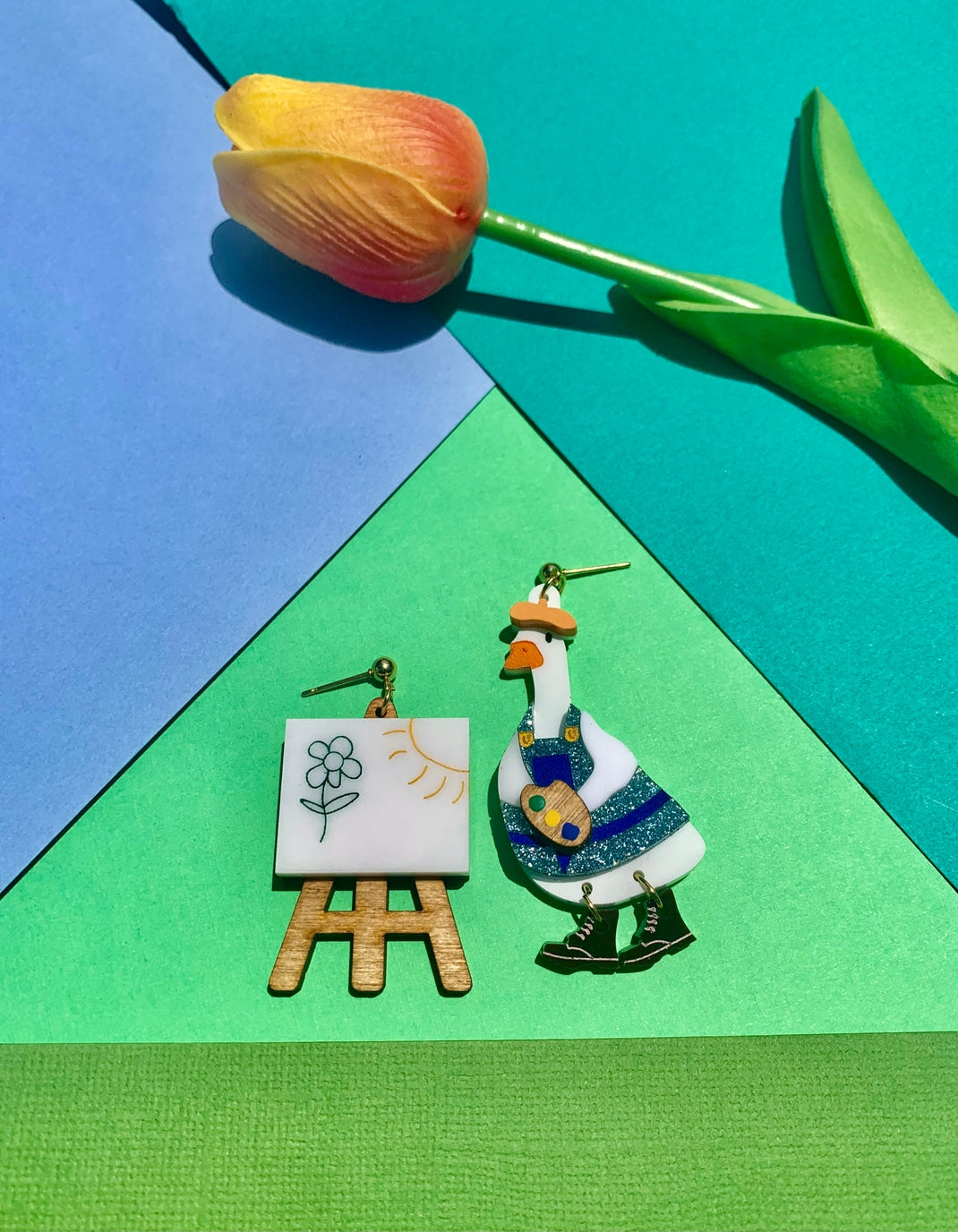 Vincent Van Goose - Acrylic Earrings