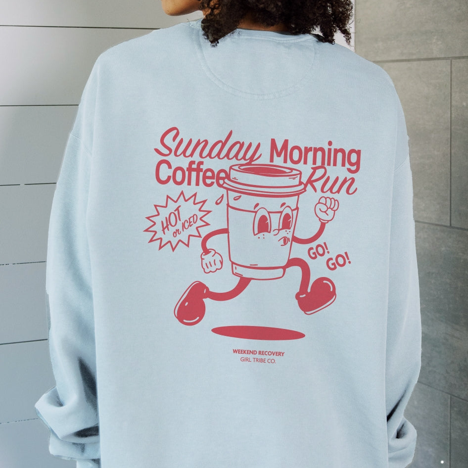 Sunday Coffee Run Sweatshirt