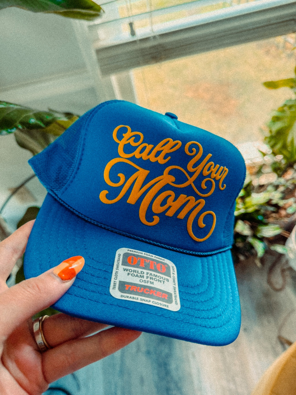 Call Your Mom Trucker Hat