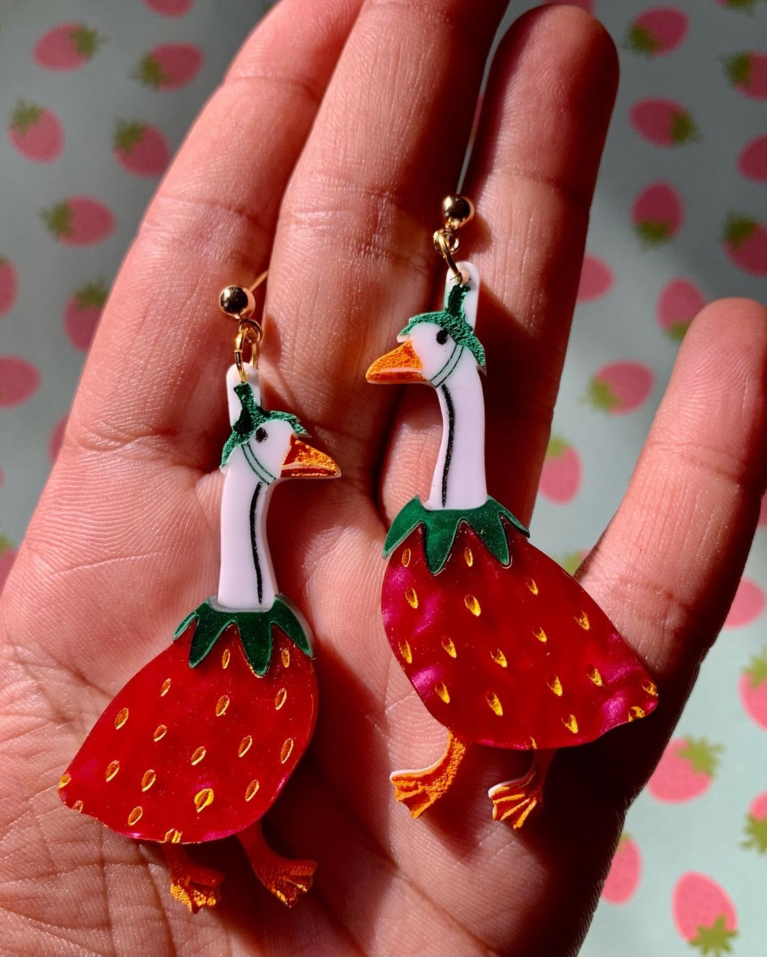 Gooseberry Acrylic Earrings