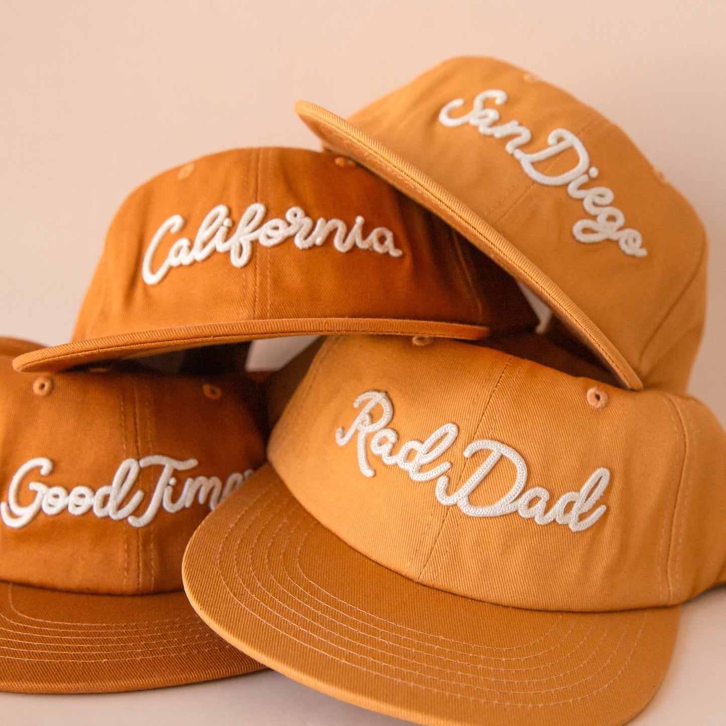 Rad Dad Embroidered Flat Brim Hat