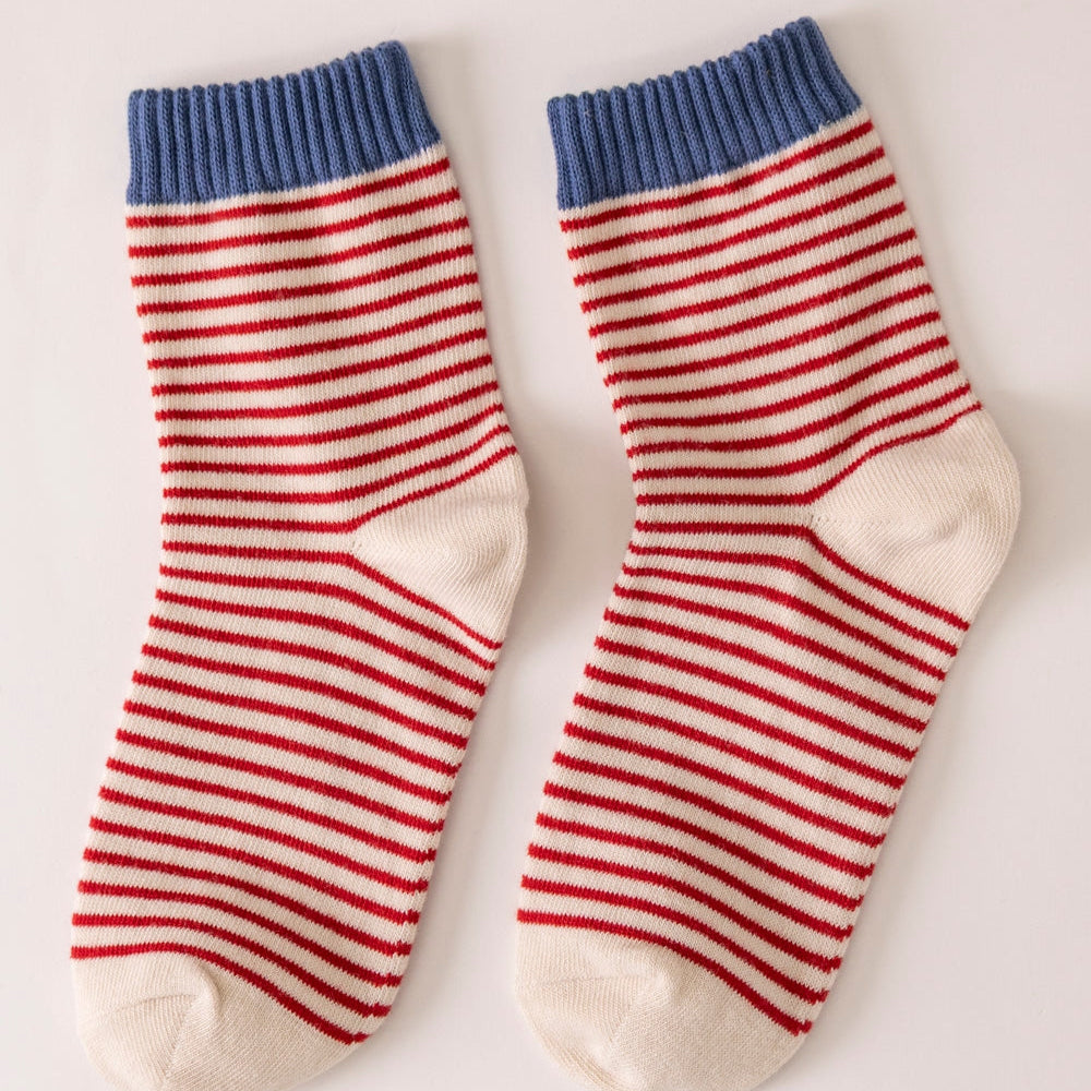 Tom Striped Crew Socks
