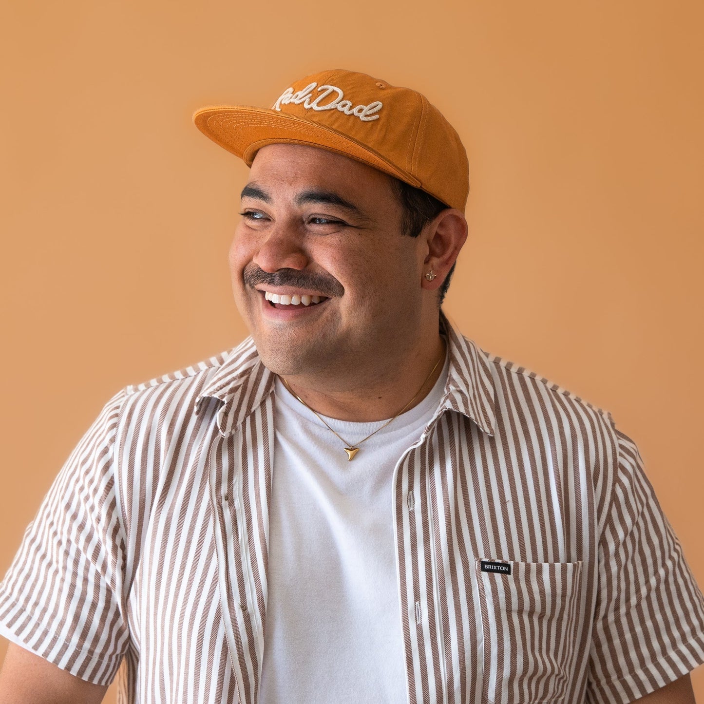 Rad Dad Embroidered Flat Brim Hat